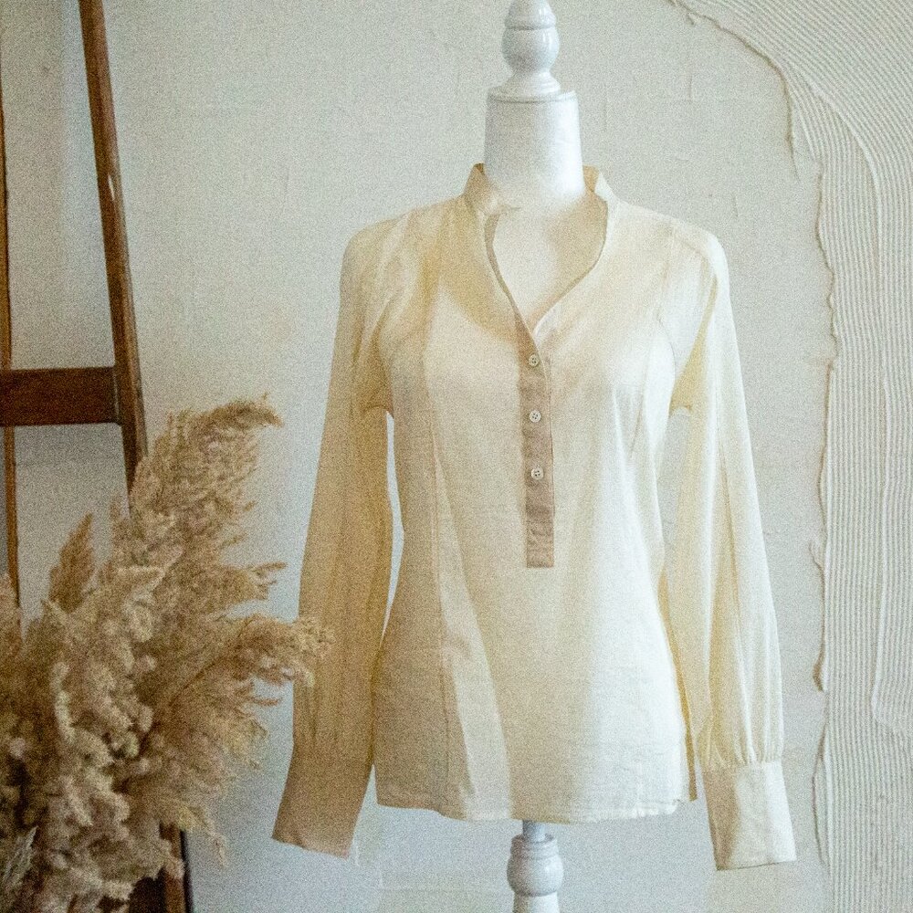 Theory Sheer Blouse